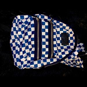 Marc jacobs checkered backpack